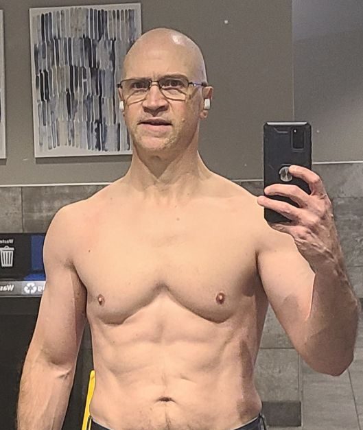 My get ripped after 40 six month progress photo